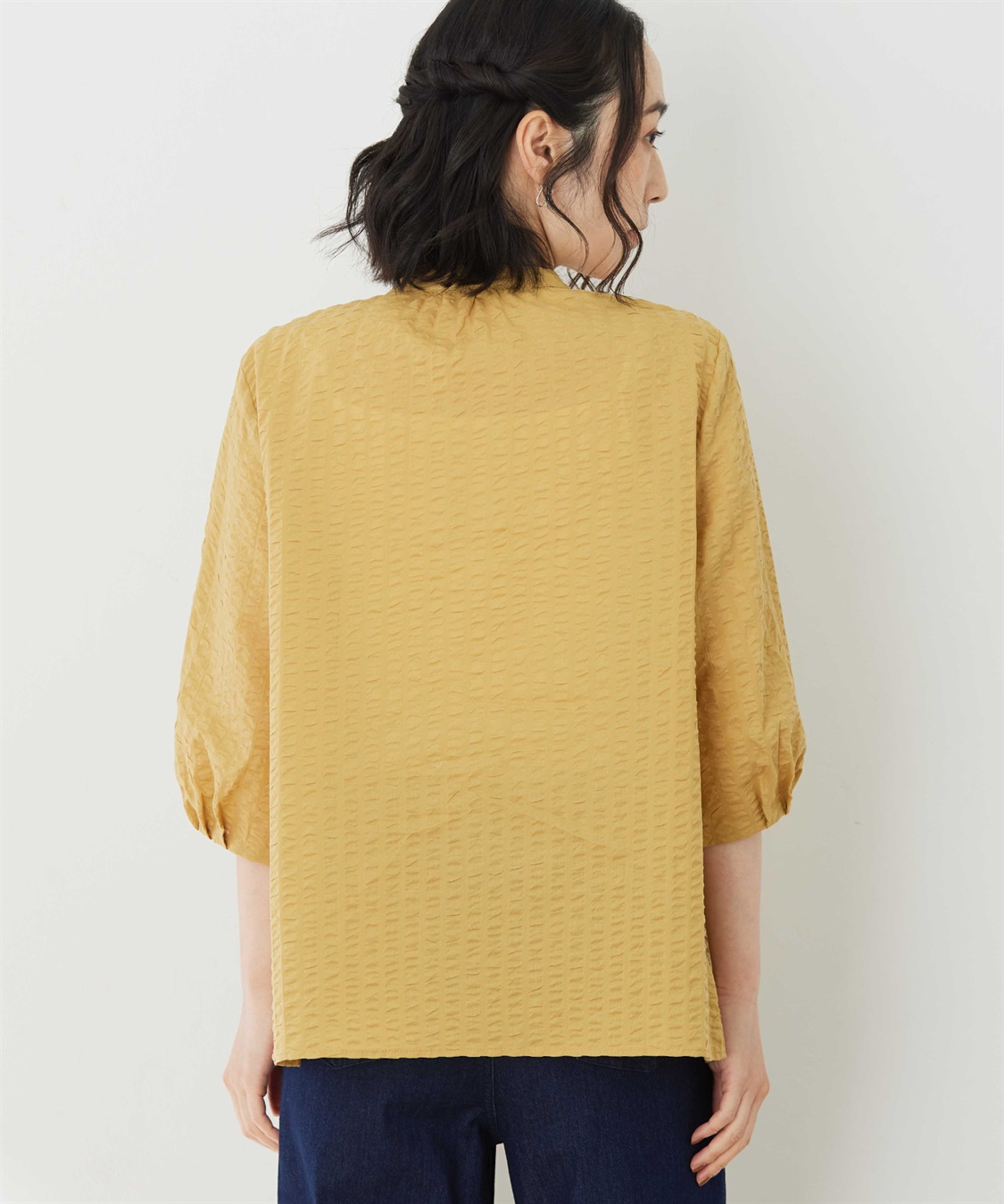 DECOY パフスリーブブラウス_sub_3