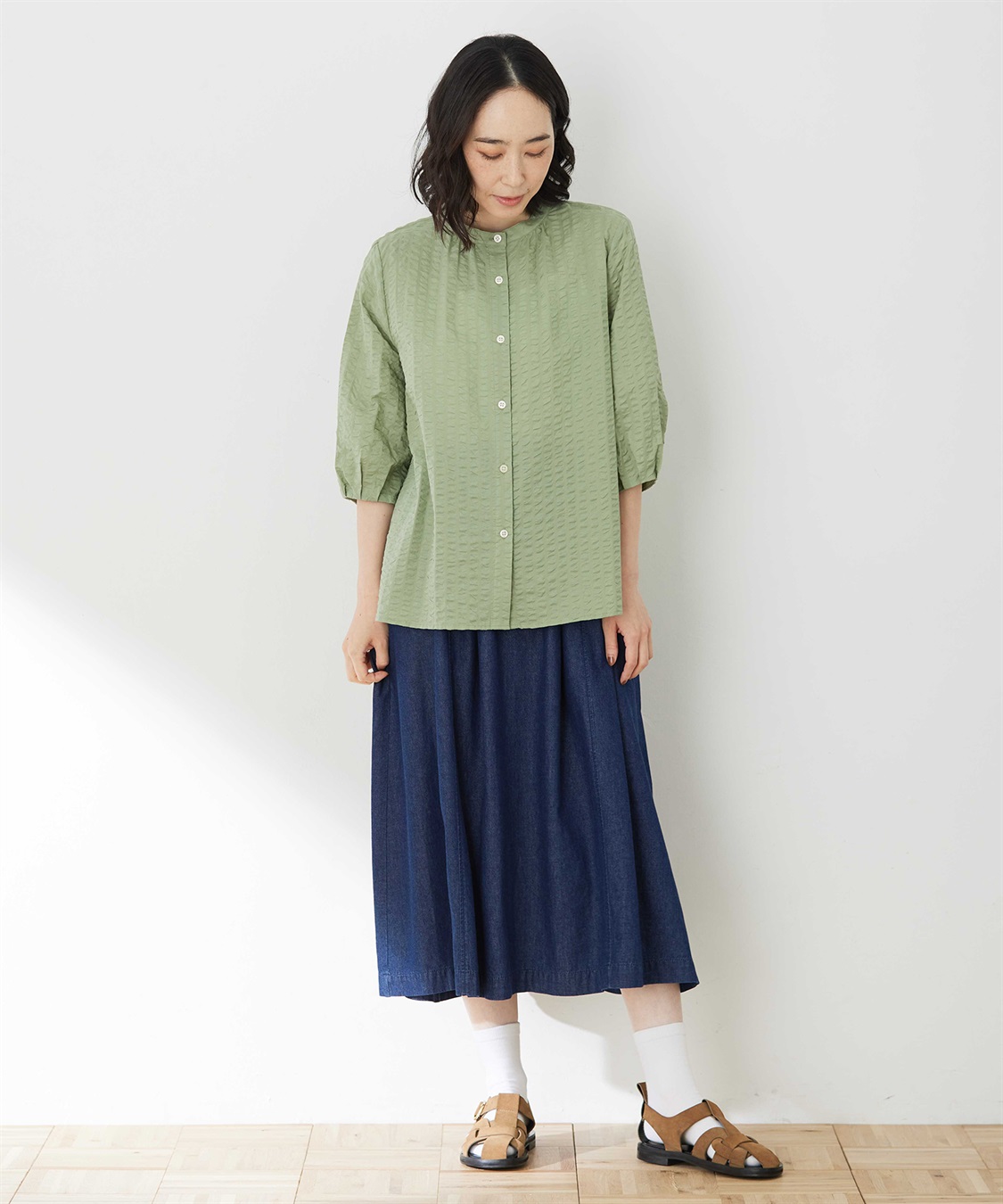 DECOY パフスリーブブラウス_sub_4