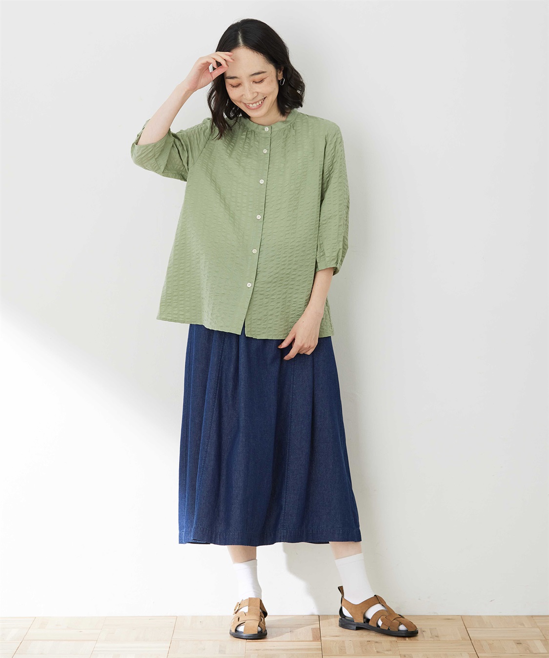 DECOY パフスリーブブラウス_sub_5