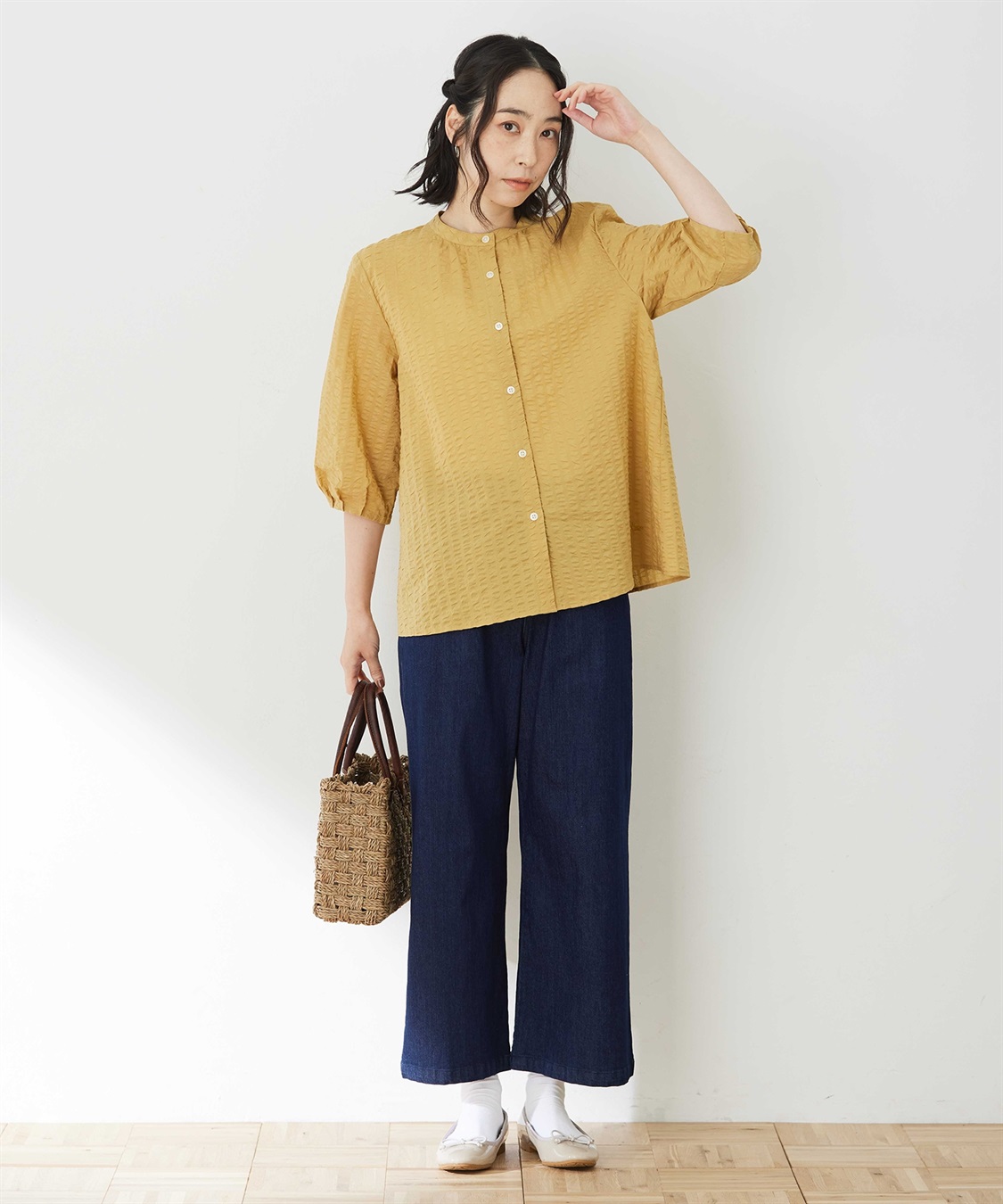 DECOY パフスリーブブラウス_sub_7