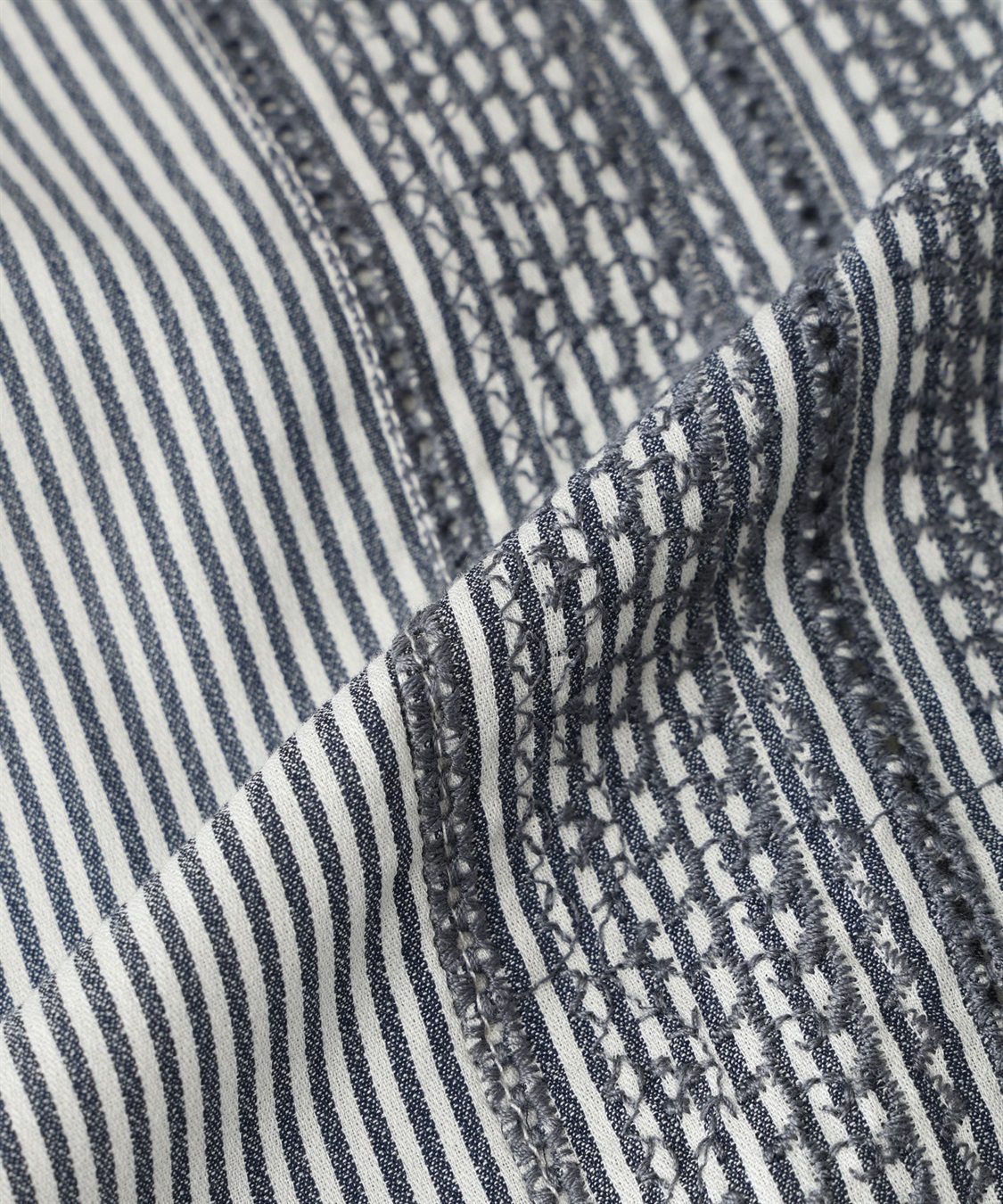 DECOY 刺しゅうストライプブラウス_sub_19