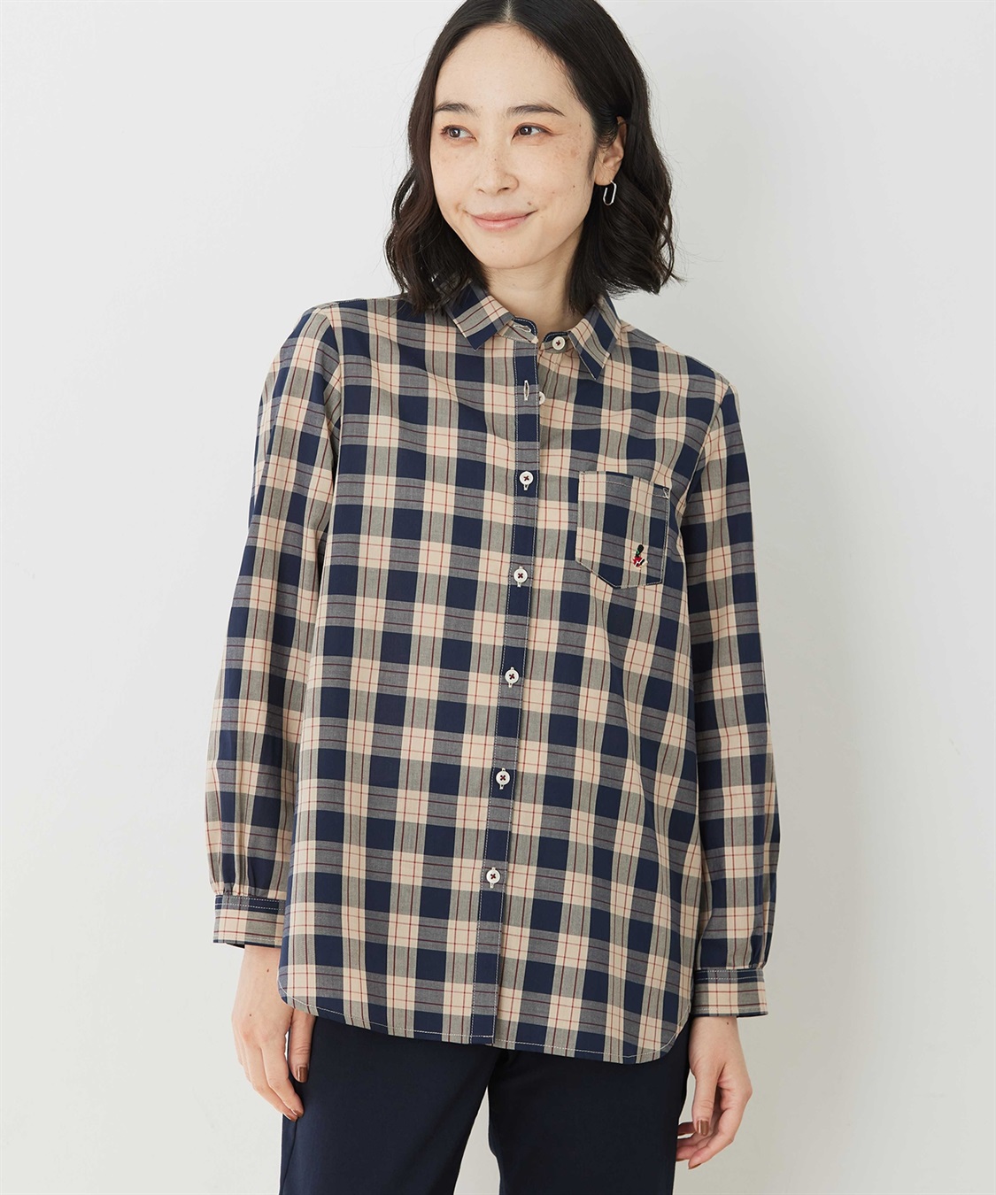 DECOY チェックシャツ_sub_1