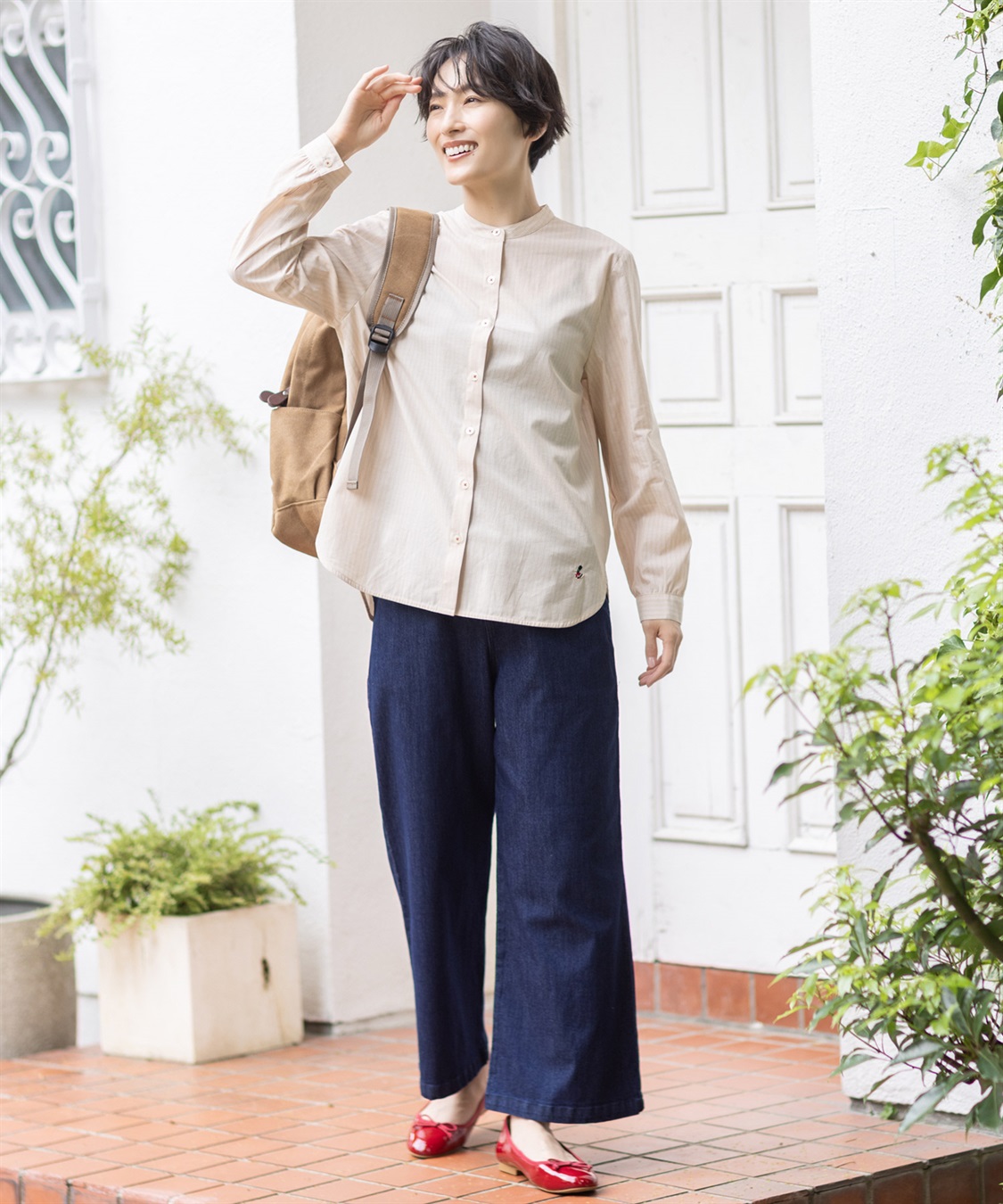 DECOY ストライプシャツ_sub_10