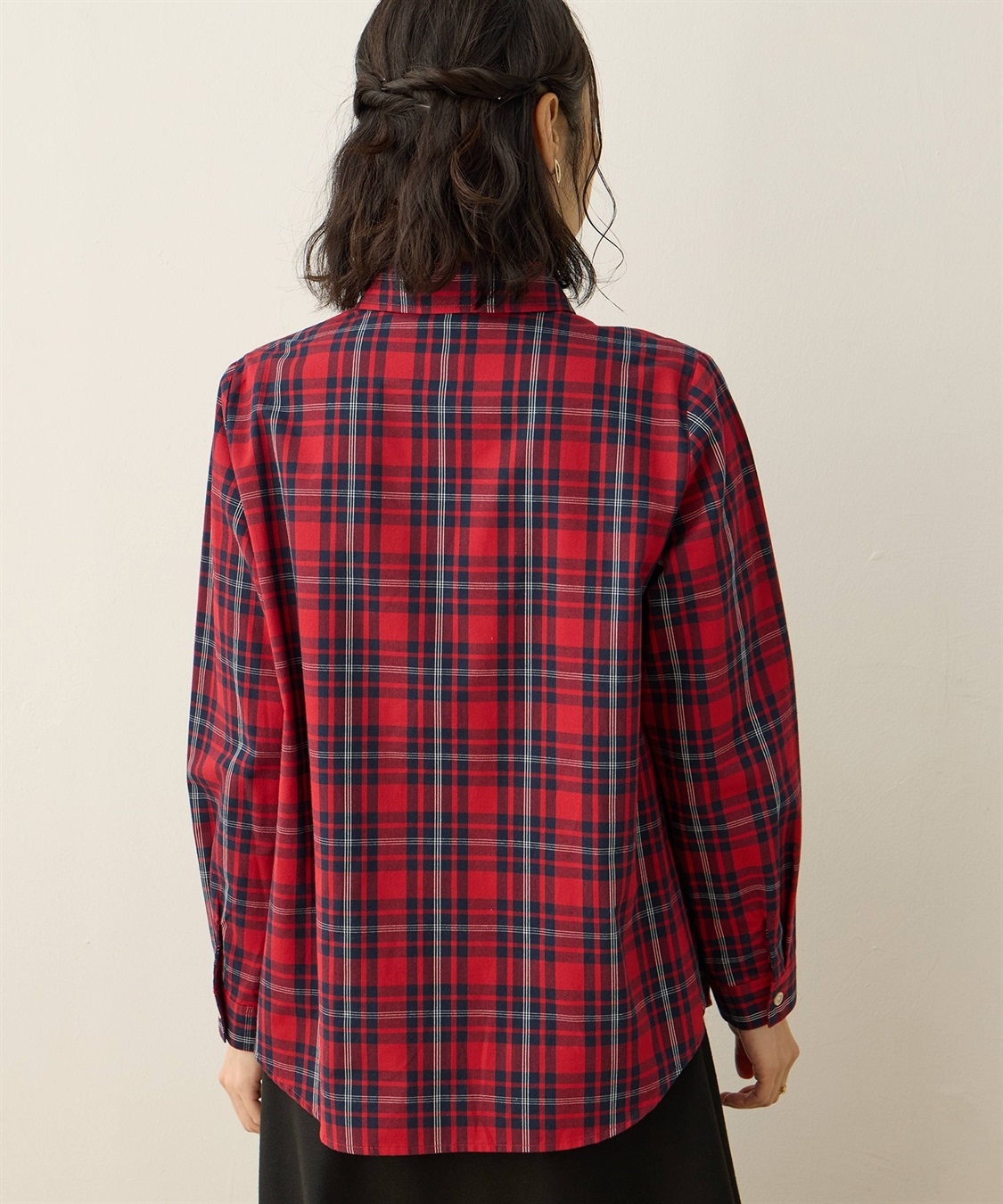 DECOY 起毛チェックシャツ_sub_2