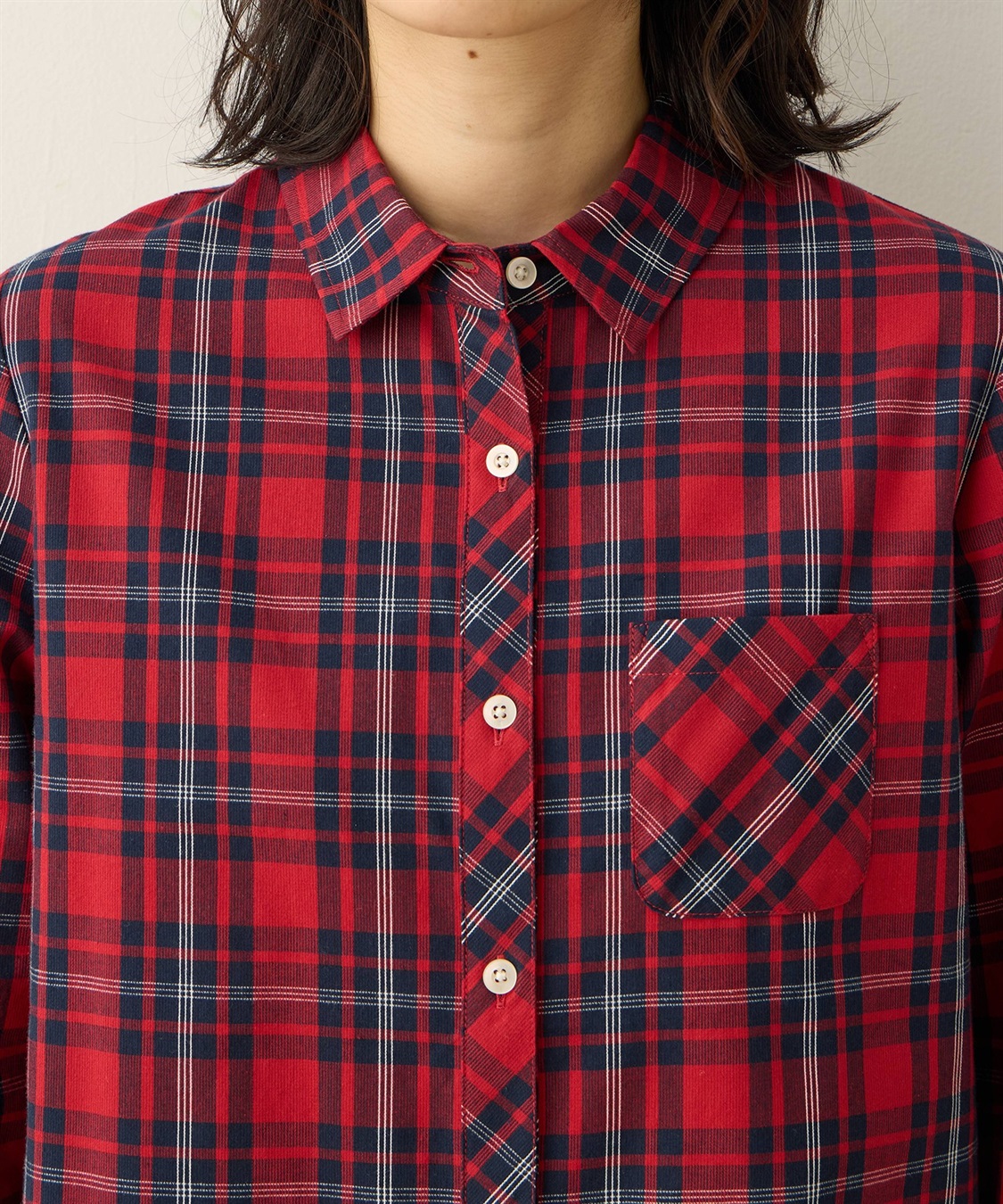 DECOY 起毛チェックシャツ_sub_8