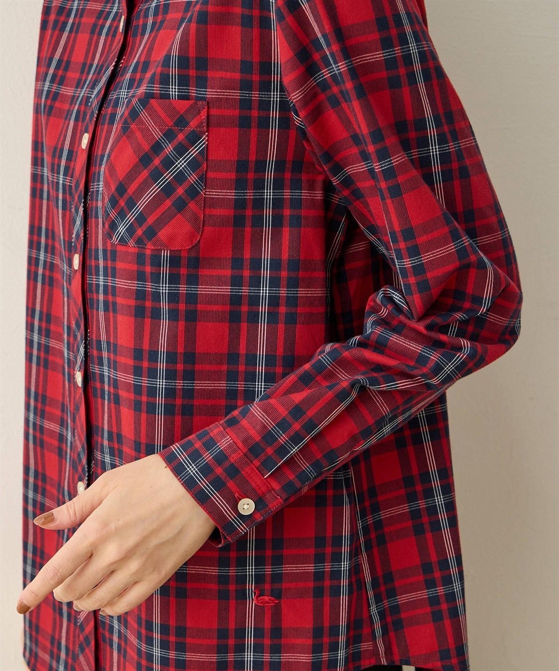 DECOY 起毛チェックシャツ_sub_9