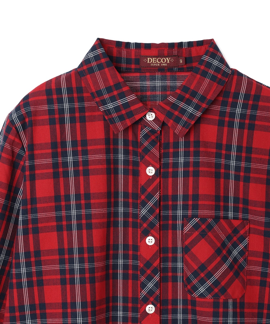 DECOY 起毛チェックシャツ_sub_15