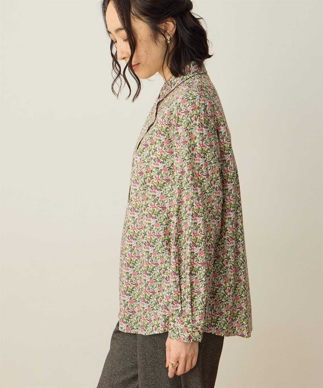 DECOY リバティプリントブラウス_sub_2