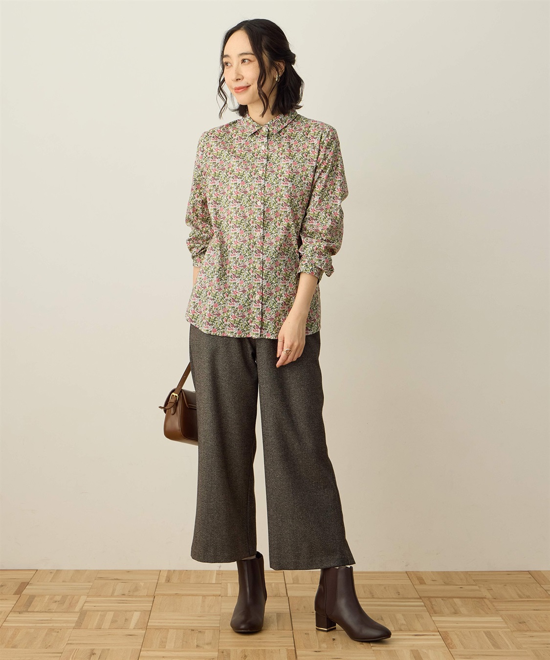 DECOY リバティプリントブラウス_sub_9