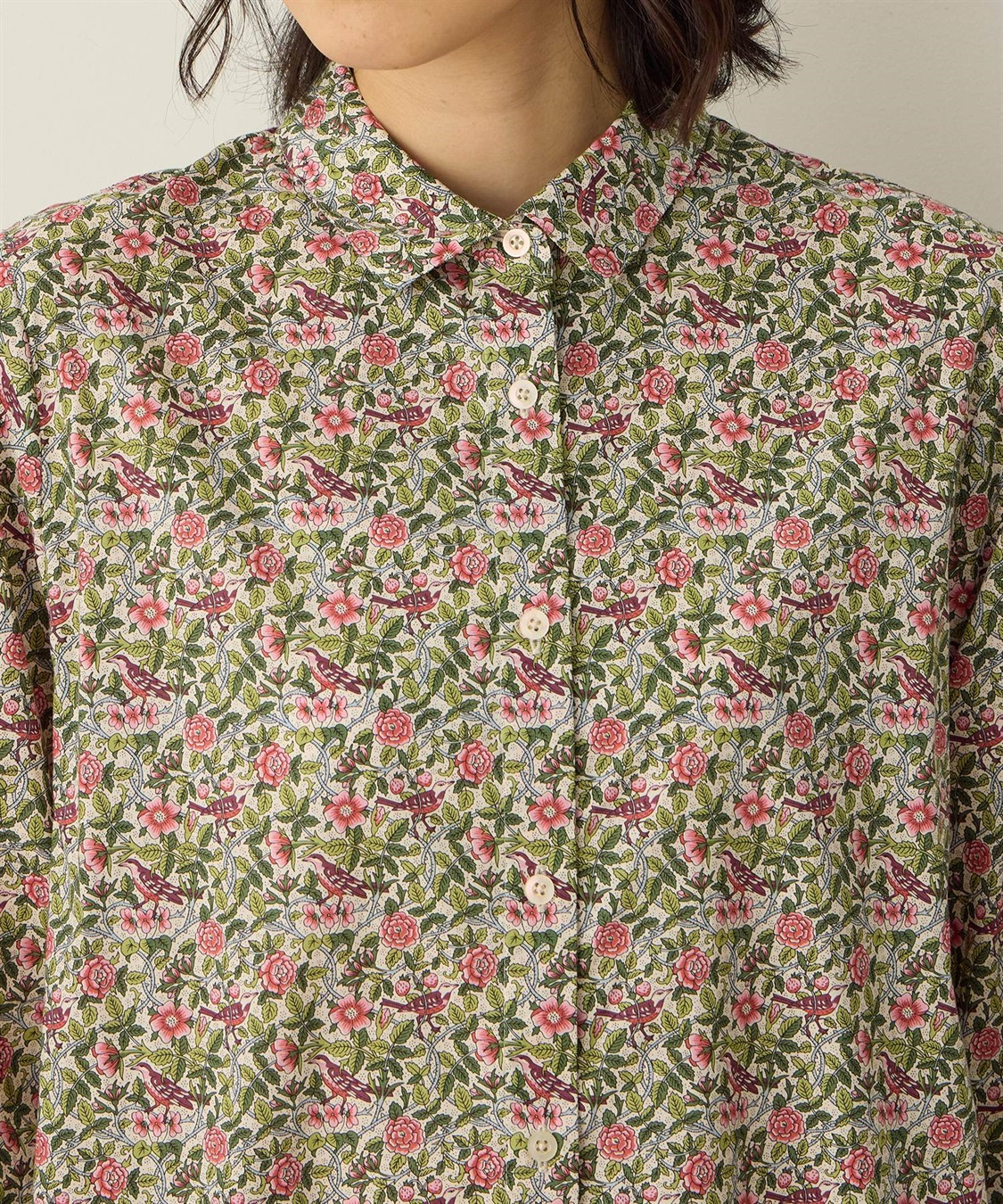 DECOY リバティプリントブラウス_sub_10