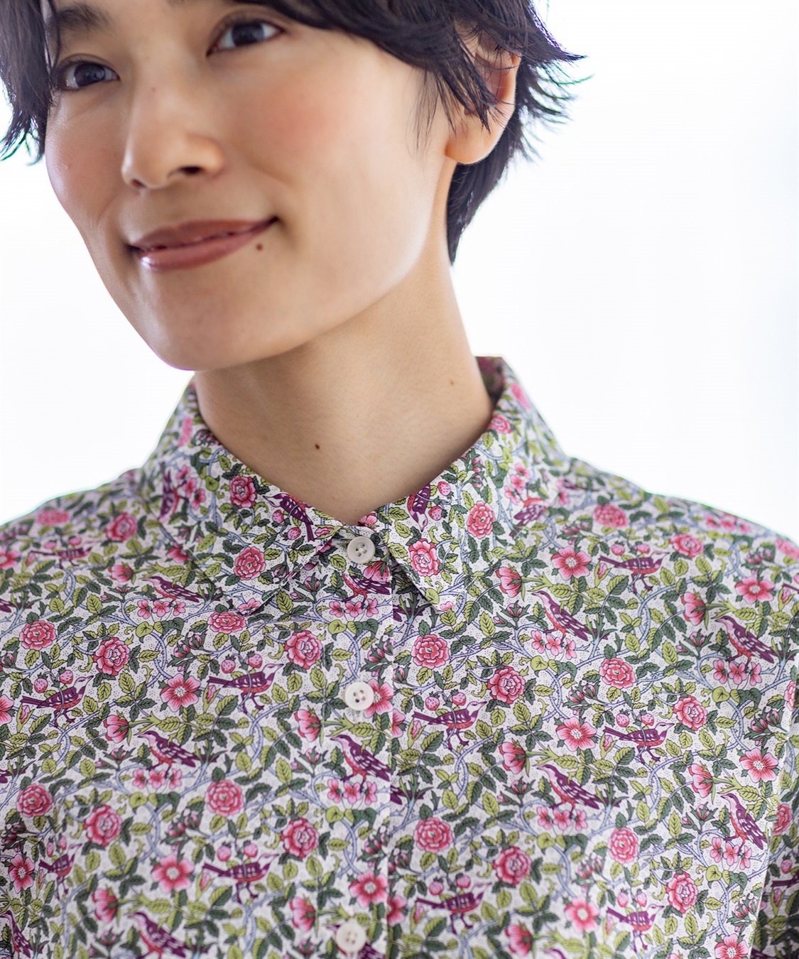 DECOY リバティプリントブラウス_sub_14
