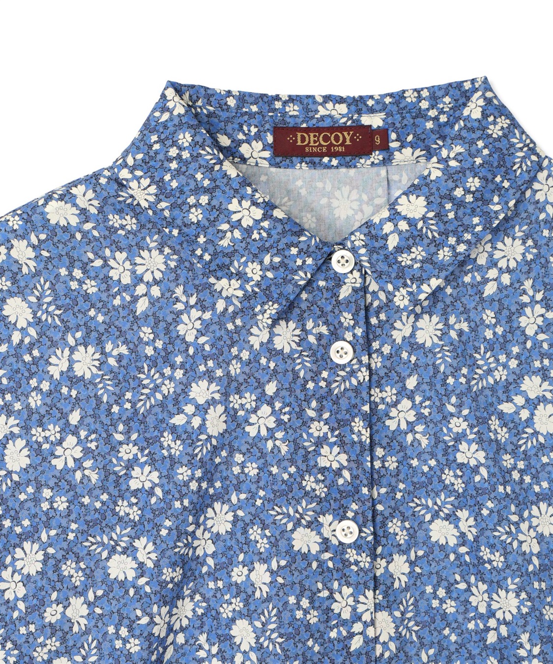 DECOY リバティプリントチュニックブラウス_sub_11