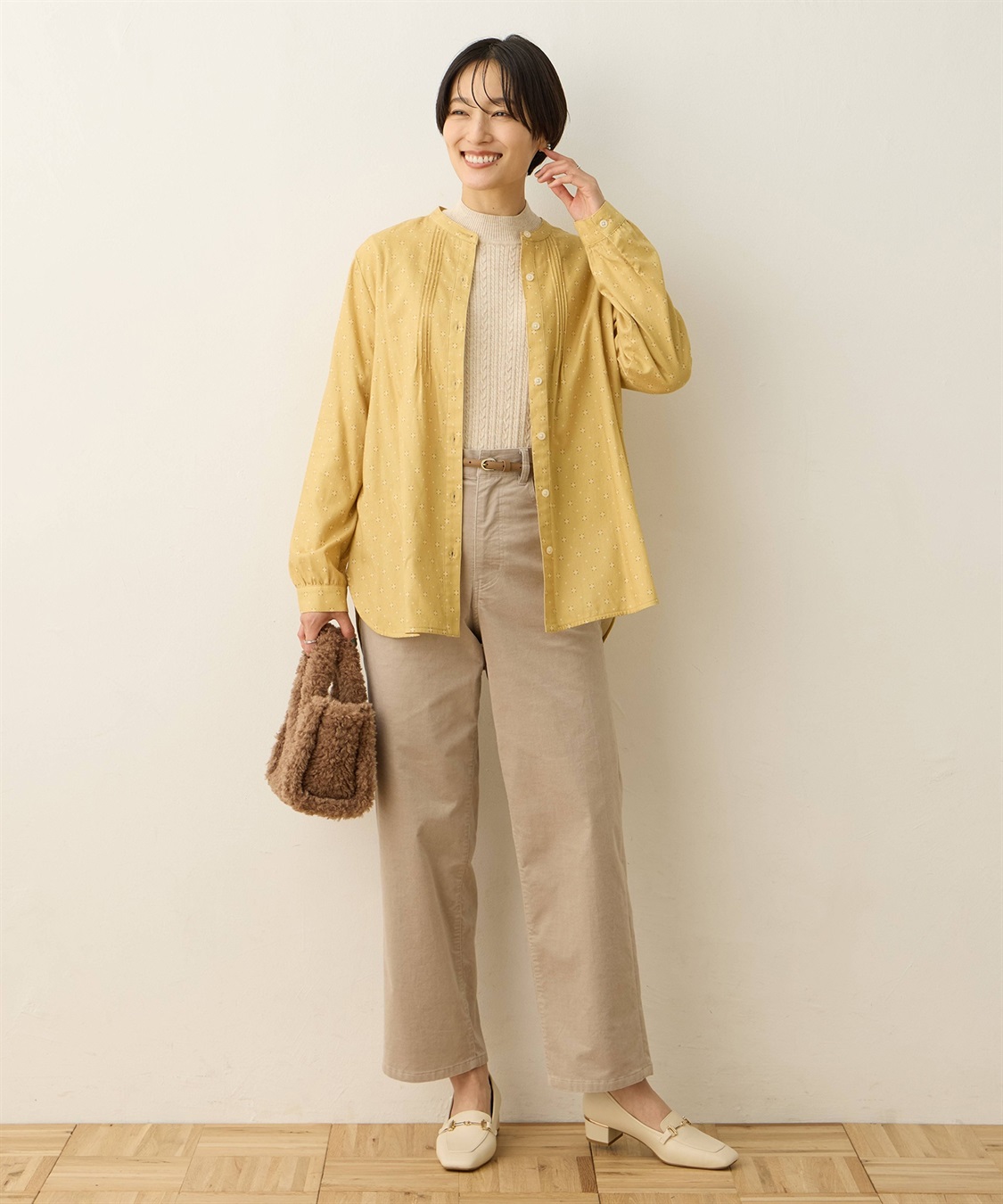 DECOY 起毛プリントシャツ_sub_9