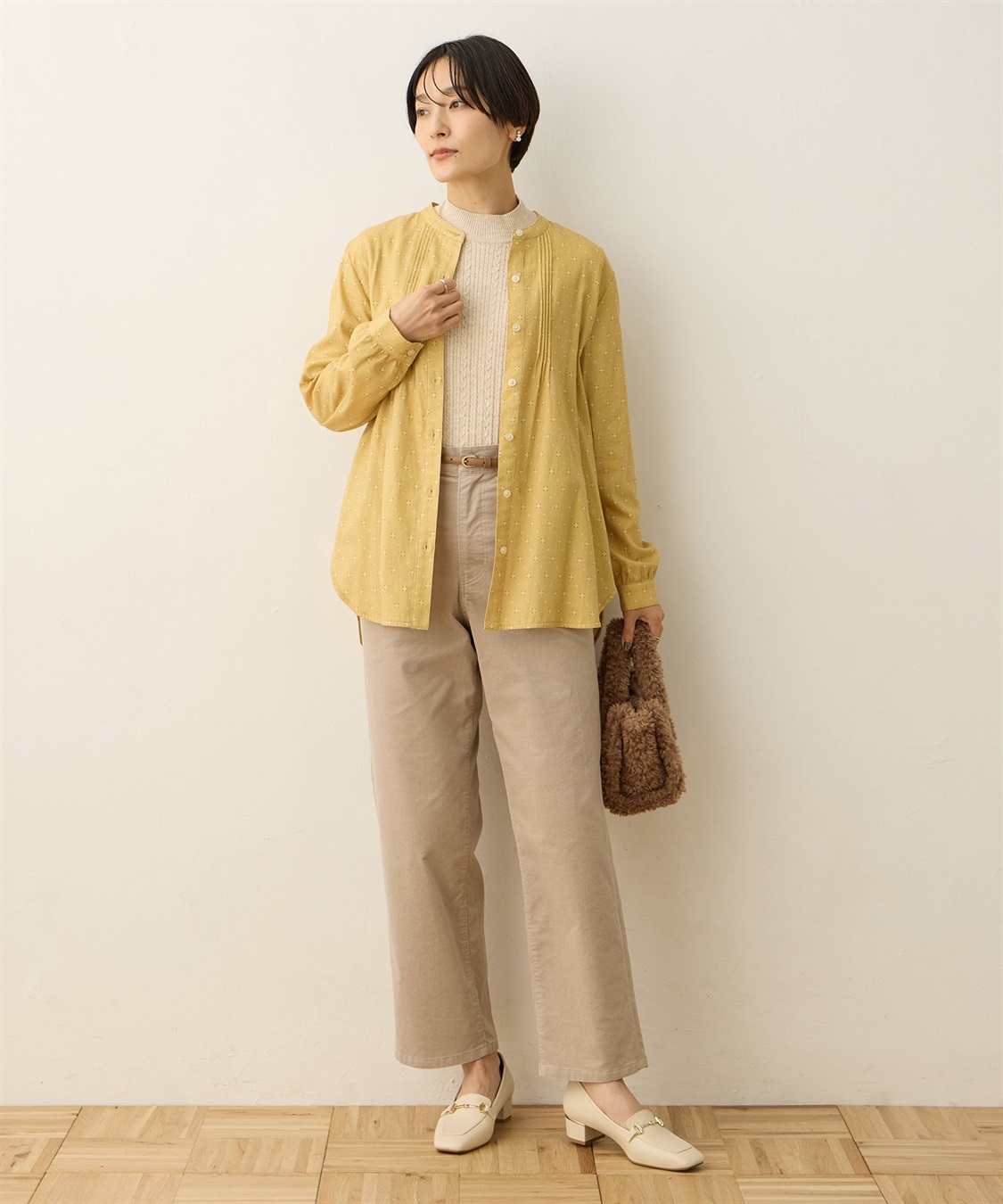 DECOY 起毛プリントシャツ_sub_10