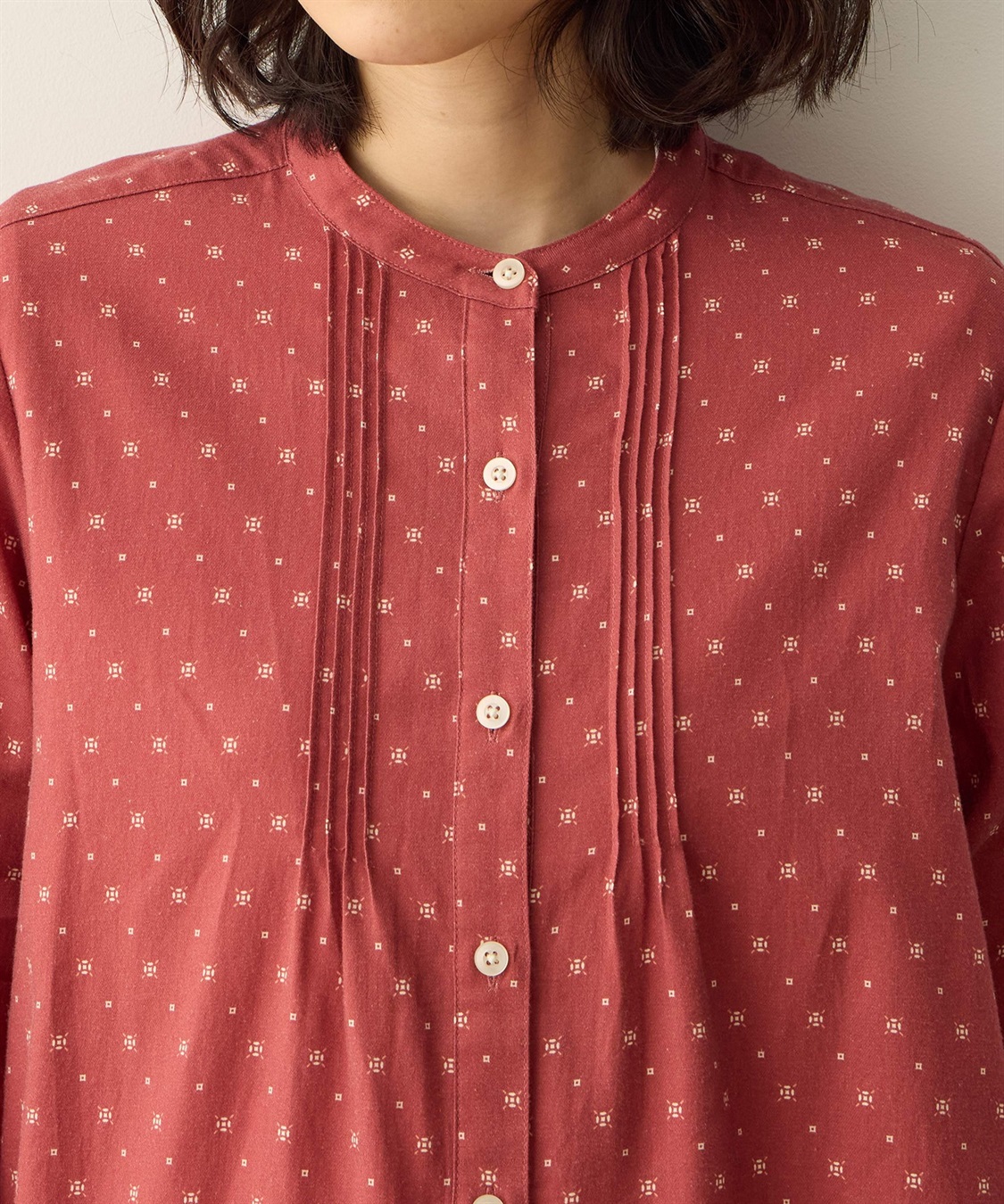 DECOY 起毛プリントシャツ_sub_13