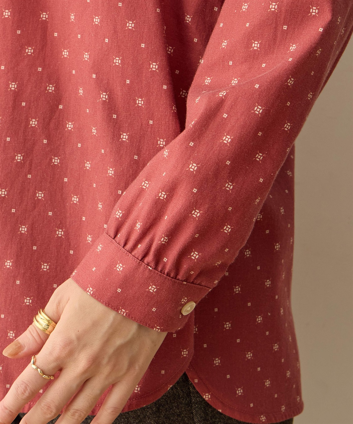 DECOY 起毛プリントシャツ_sub_14