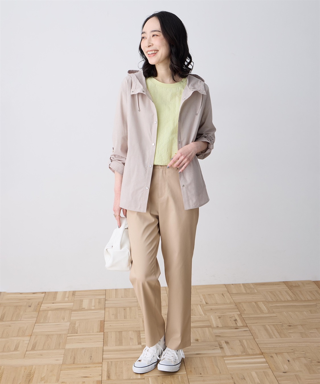 DECOY ギンガムフードシャツジャケット_sub_5