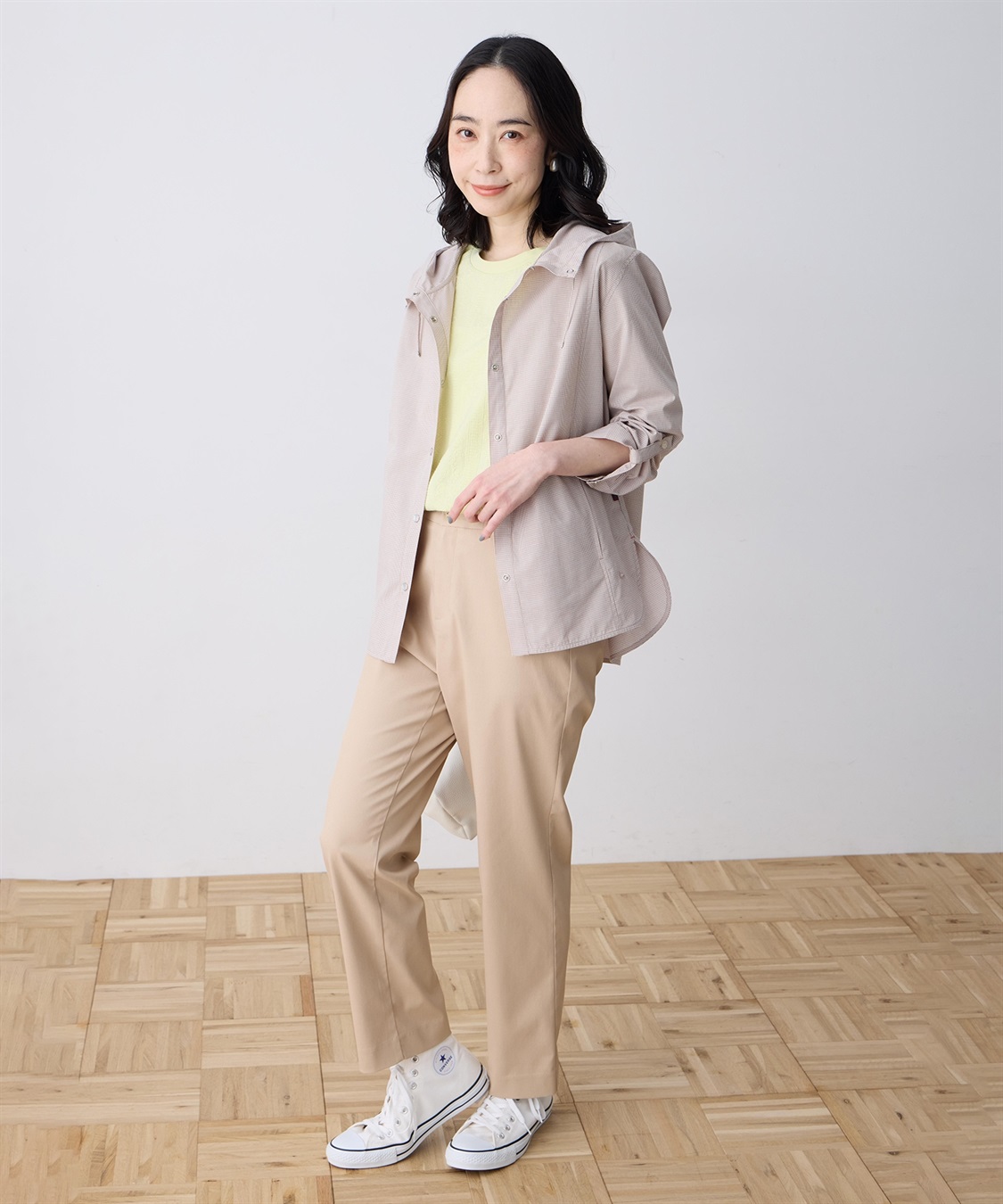 DECOY ギンガムフードシャツジャケット_sub_6