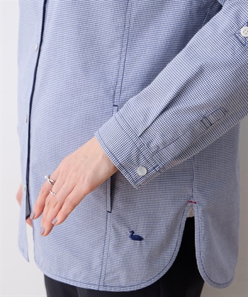 DECOY ギンガムフードシャツジャケット_subthumb_10