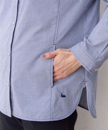 DECOY ギンガムフードシャツジャケット_subthumb_11