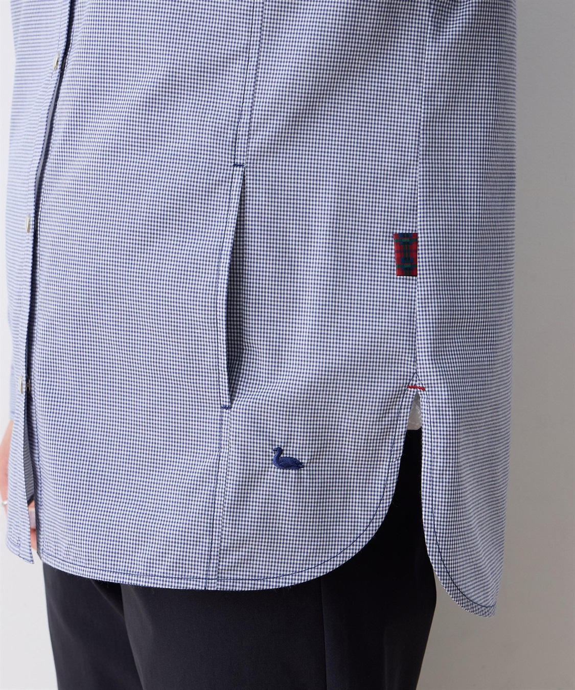 DECOY ギンガムフードシャツジャケット_sub_12