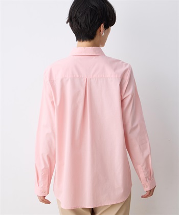 DECOY レギュラーカラーシャツブラウス【綿100％・シワになりにくい】_subthumb_3