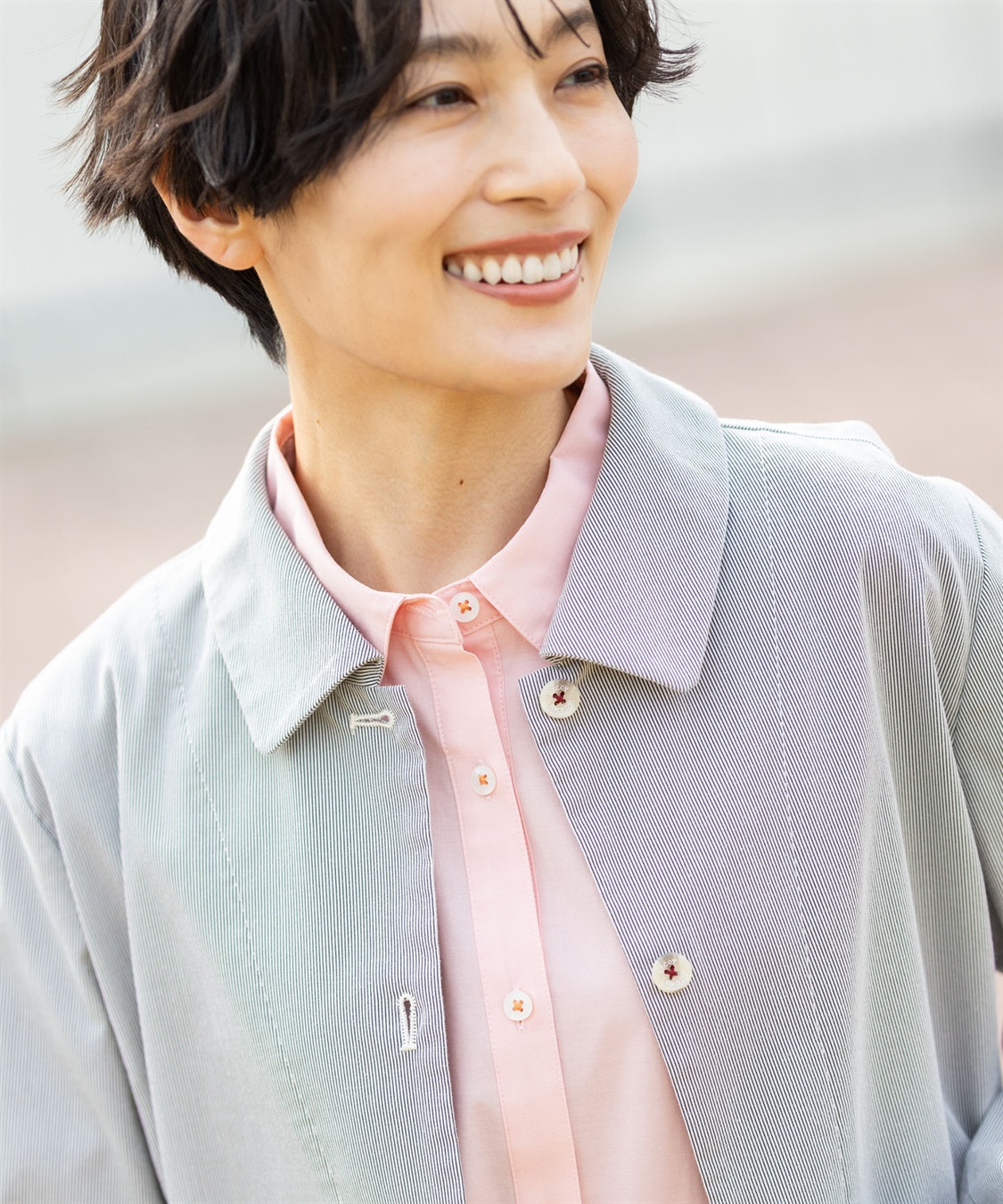 DECOY レギュラーカラーシャツブラウス【綿100％・シワになりにくい】_sub_6