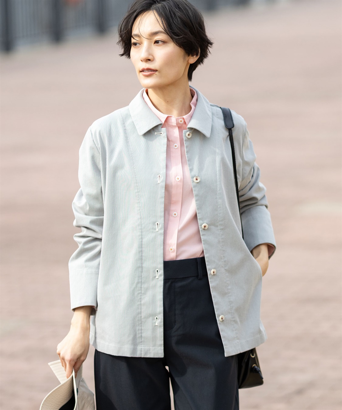 DECOY レギュラーカラーシャツブラウス【綿100％・シワになりにくい】_sub_8