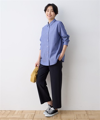 DECOY レギュラーカラーシャツブラウス【綿100％・シワになりにくい】_subthumb_10