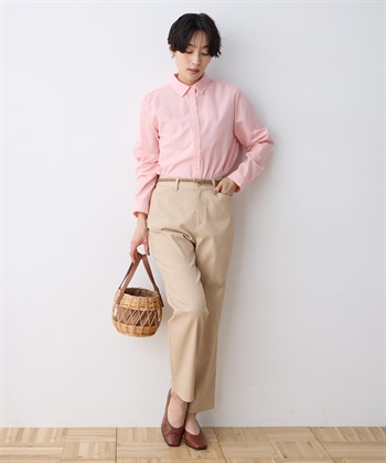 DECOY レギュラーカラーシャツブラウス【綿100％・シワになりにくい】_subthumb_14