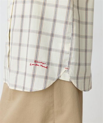 DECOY 【chiyoさんコラボ】ロンドンマーチチェックブラウス【オーガニックコットンブレンド】_subthumb_11