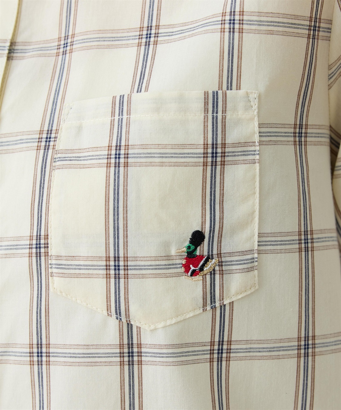 DECOY 【chiyoさんコラボ】ロンドンマーチチェックブラウス【オーガニックコットンブレンド】_sub_12