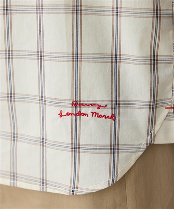 DECOY 【chiyoさんコラボ】ロンドンマーチチェックブラウス【オーガニックコットンブレンド】_subthumb_13