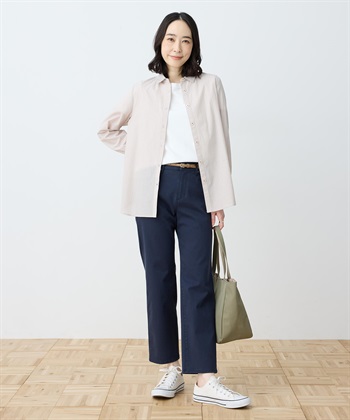 DECOY 【chiyoさんコラボ】ロンドンマーチストライプブラウス【オーガニックコットンブレンド】_subthumb_5