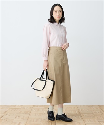 DECOY 【chiyoさんコラボ】ロンドンマーチストライプブラウス【オーガニックコットンブレンド】_subthumb_8