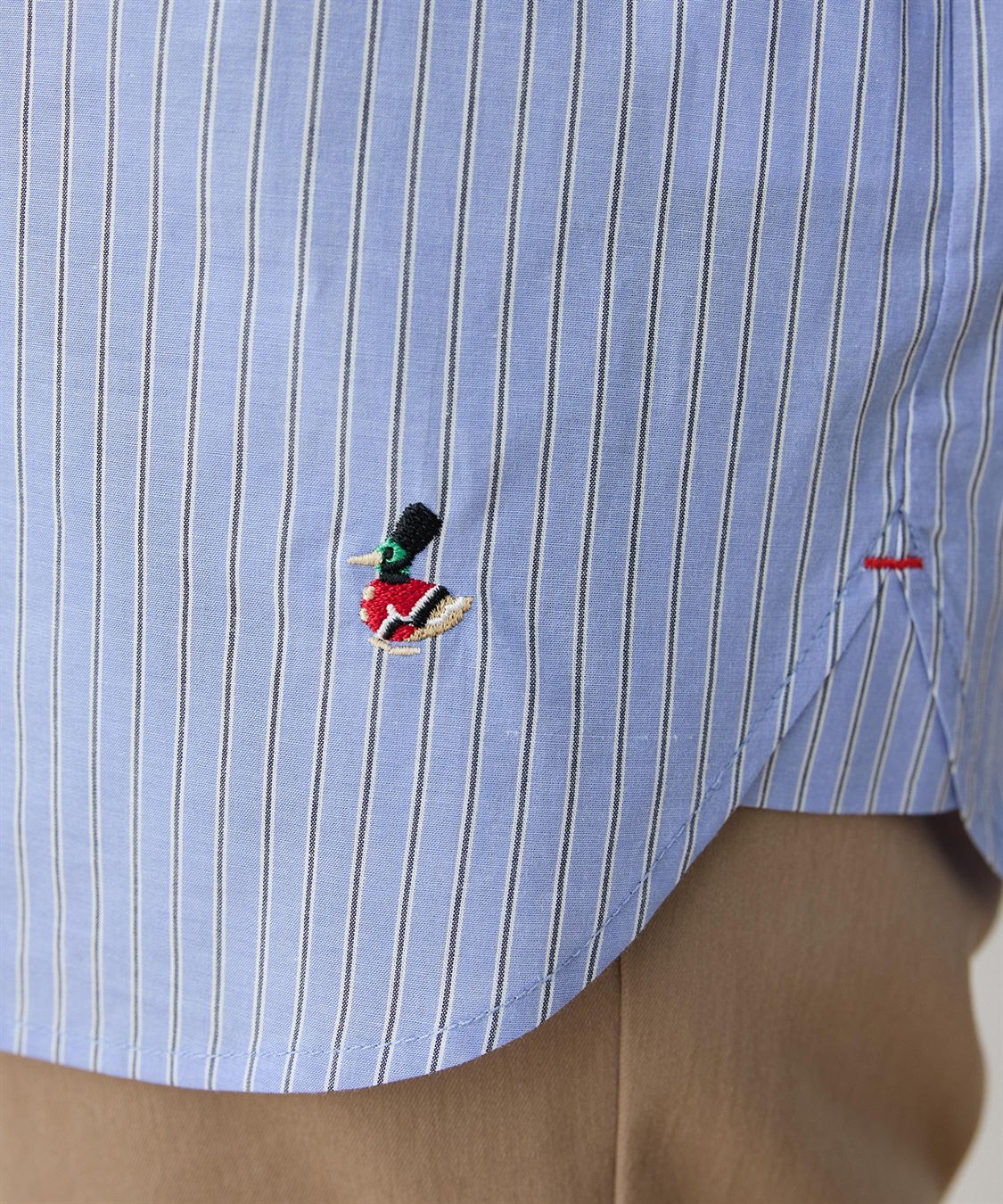 DECOY 【chiyoさんコラボ】ロンドンマーチストライプブラウス【オーガニックコットンブレンド】_sub_14