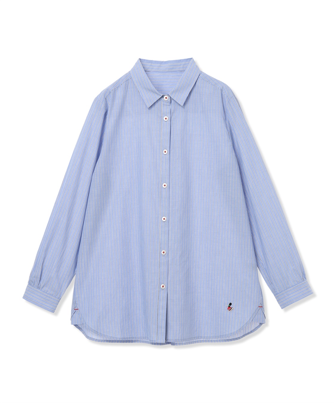 DECOY 【chiyoさんコラボ】ロンドンマーチストライプブラウス【オーガニックコットンブレンド】_sub_15