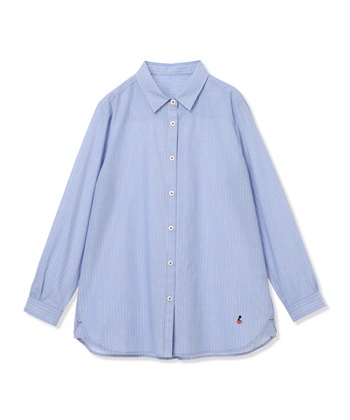 DECOY 【chiyoさんコラボ】ロンドンマーチストライプブラウス【オーガニックコットンブレンド】_subthumb_15