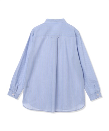 DECOY 【chiyoさんコラボ】ロンドンマーチストライプブラウス【オーガニックコットンブレンド】_subthumb_16