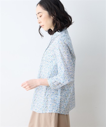 DECOY 【Liberty】リバティプリントピンタックブラウス_subthumb_1