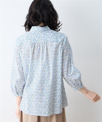 DECOY 【Liberty】リバティプリントピンタックブラウス_subthumb_2