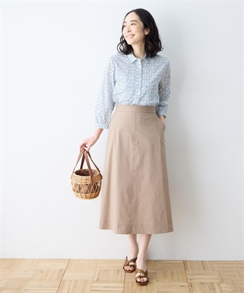 DECOY 【Liberty】リバティプリントピンタックブラウス_subthumb_6