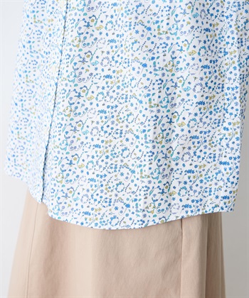 DECOY 【Liberty】リバティプリントピンタックブラウス_subthumb_10