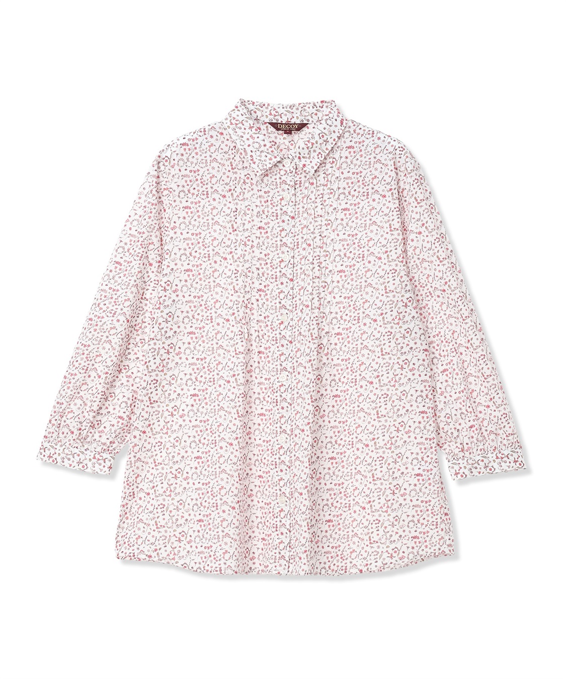 DECOY 【Liberty】リバティプリントピンタックブラウス_sub_11