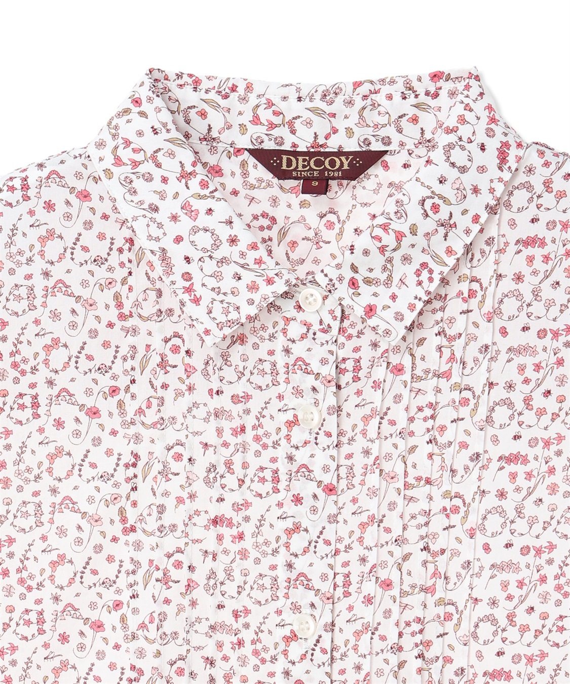 DECOY 【Liberty】リバティプリントピンタックブラウス_sub_13