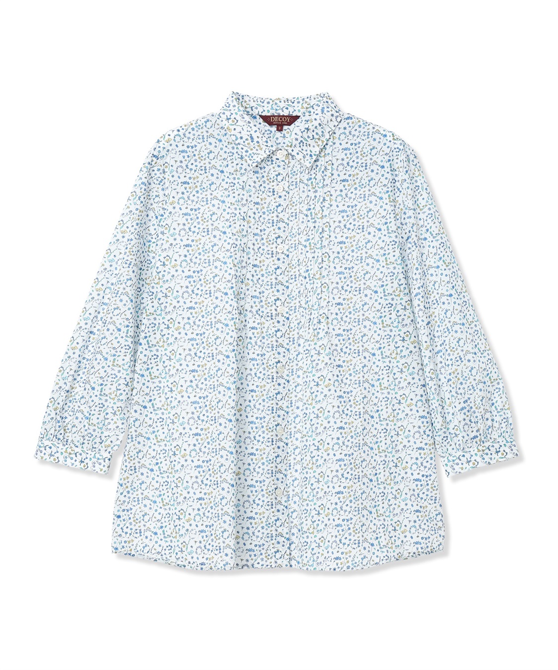 DECOY 【Liberty】リバティプリントボイルピンタックブラウス_sub_13