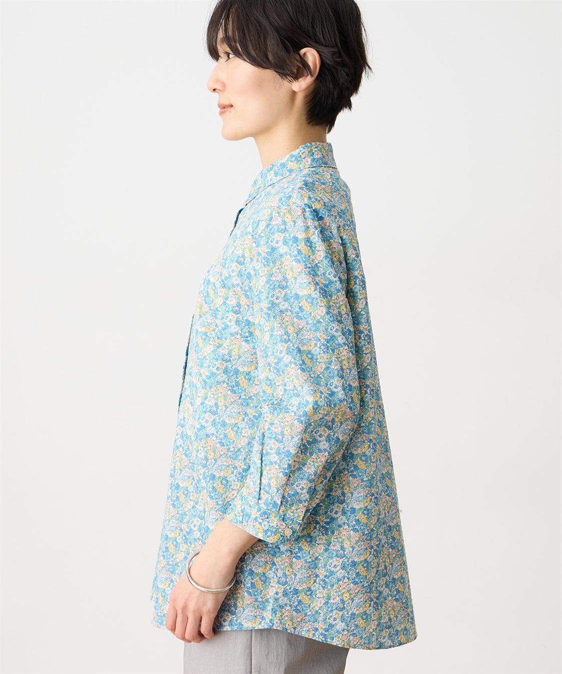 DECOY 【Liberty】リバティプリントブラウス_sub_3