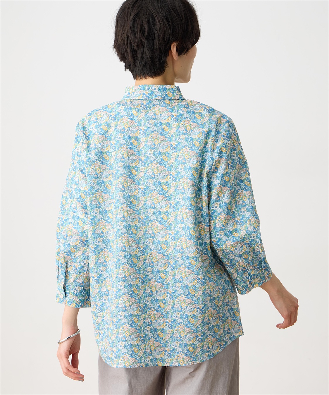 DECOY 【Liberty】リバティプリントブラウス_sub_4