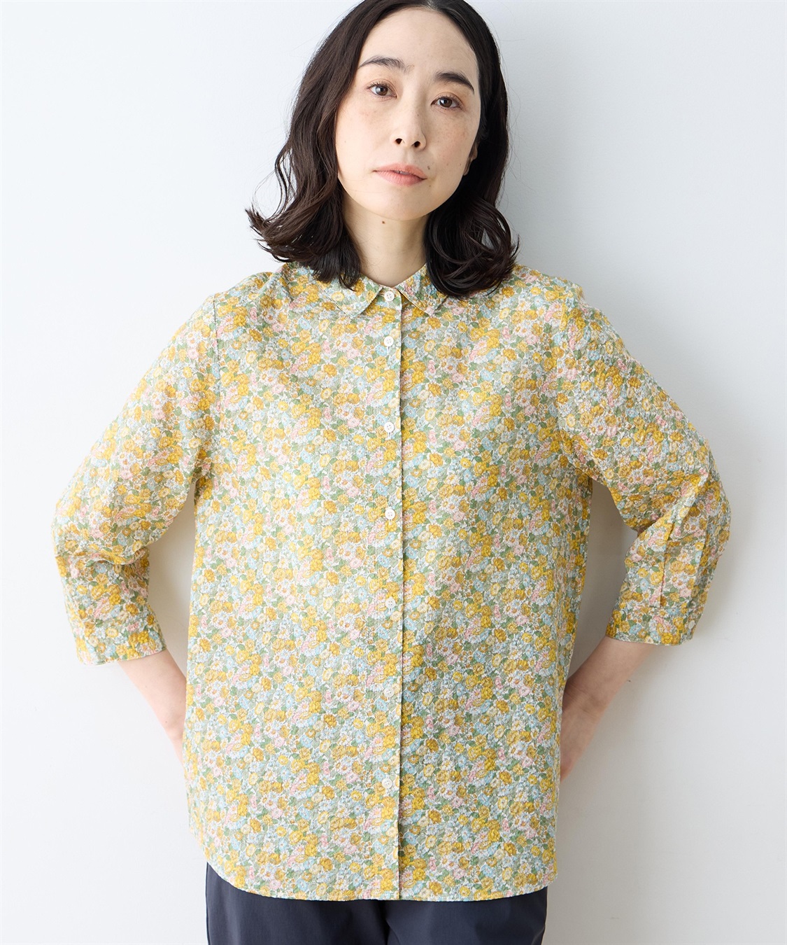 DECOY 【Liberty】リバティプリントブラウス_sub_6