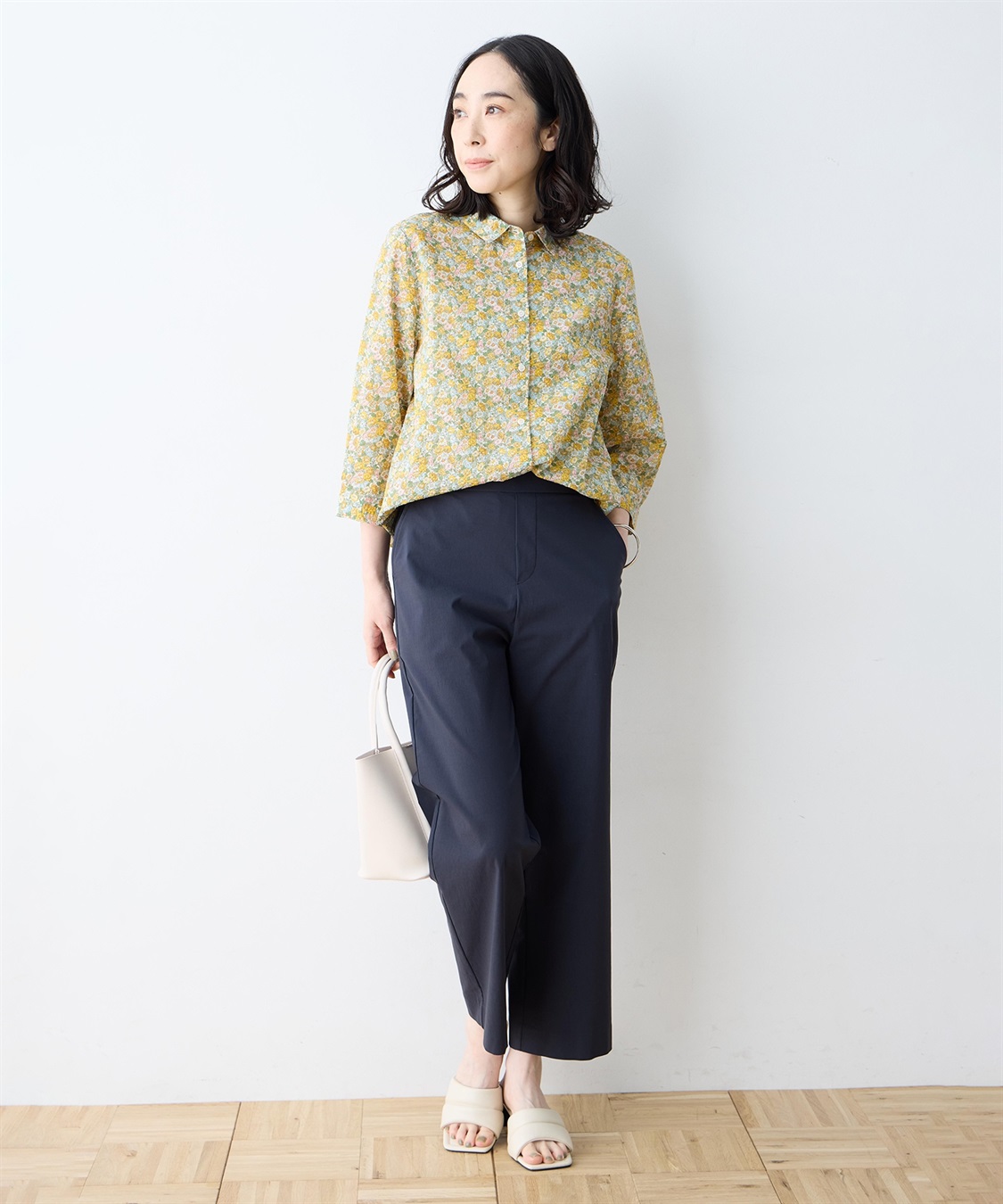 DECOY 【Liberty】リバティプリントブラウス_sub_8